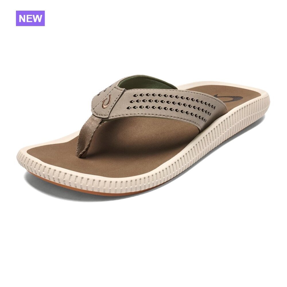 Water Resistant Flip Flops with Arch Support and Enhanced Grip